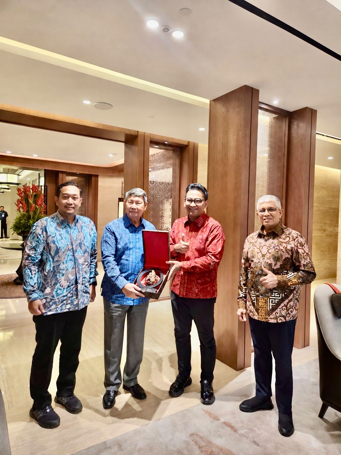 Courtesy Meeting Pengurus Harian METI dengan Utusan Khusus Presiden Bidang Iklim dan Energi, Bapak Hashim Djojohadikusumo